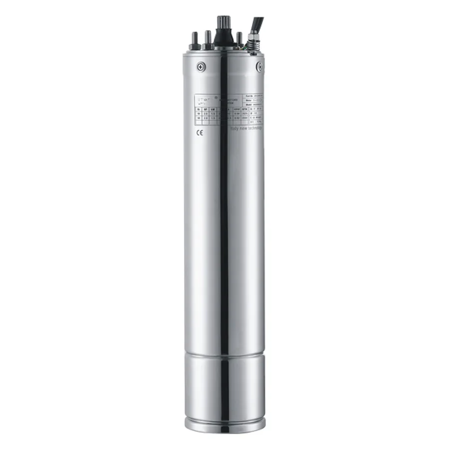 Vinco submersible motor range photo. Power and phase vary.