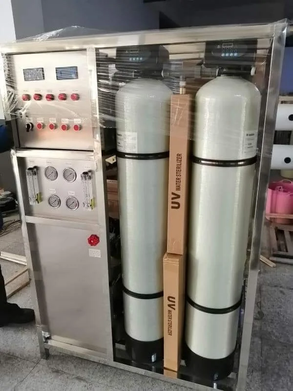 Phynetech RO250L reverse osmosis machine. Supplier model listing photograph. Exact supplied configuration confirmed by quotation.